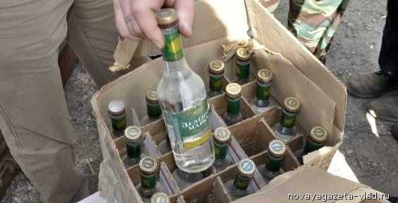 С начала года на Чукотке изъяли 126 литров контрафактного алкоголя