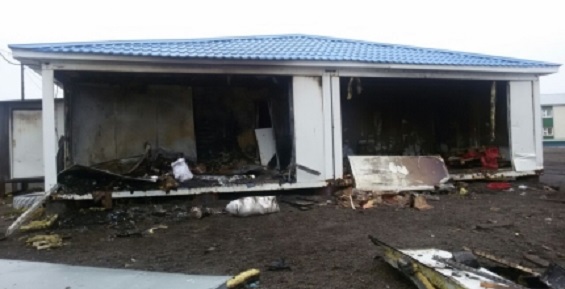 Магазин-пекарня сгорел в Мейныпильгыно