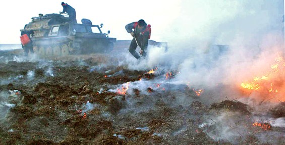 Все природные пожары на Чукотке ликвидированы