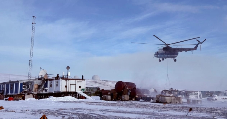 Северный завоз завершается для отдаленных метеостанций Чукотки