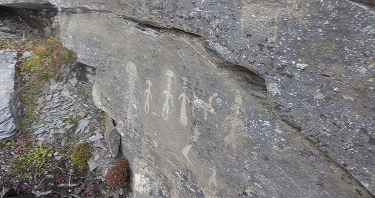 Погода не позволила археологам изучить древнюю наскальную живопись Чукотки