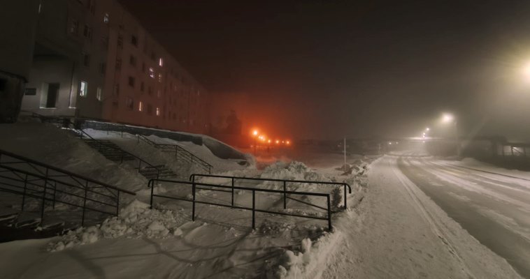 В воскресенье низовые метели прогнозируются на побережье Восточно-Сибирского моря