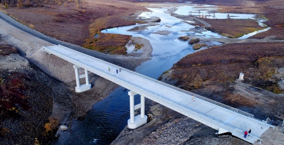 Два моста и 30,3 км дороги &quot;Колыма – Анадырь&quot; сдадут в следующем году