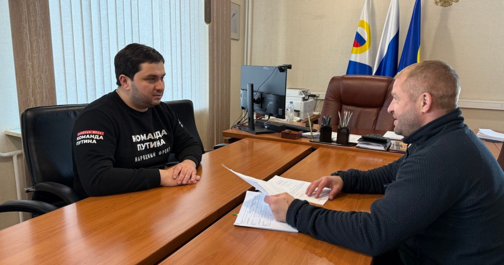 Замгубернатора округа провёл рабочую встречу с участником проекта &quot;Герои Чукотки&quot;