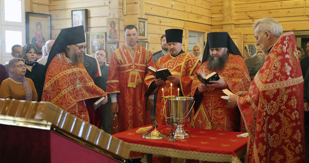 Храм святого равноапостольного князя Владимира освятили на Чукотке