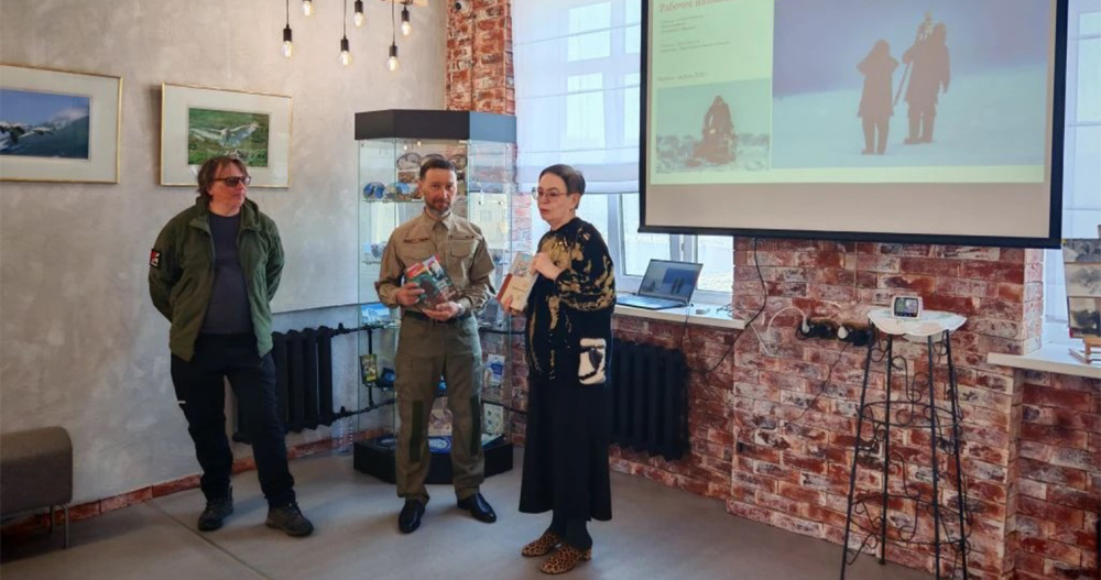 Жителям Певека рассказали о работе учёных и кинодокументалистов на острове Врангеля