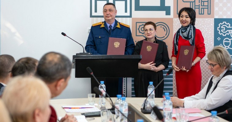 Первый кадетский класс Следственного комитета открыли на Чукотке