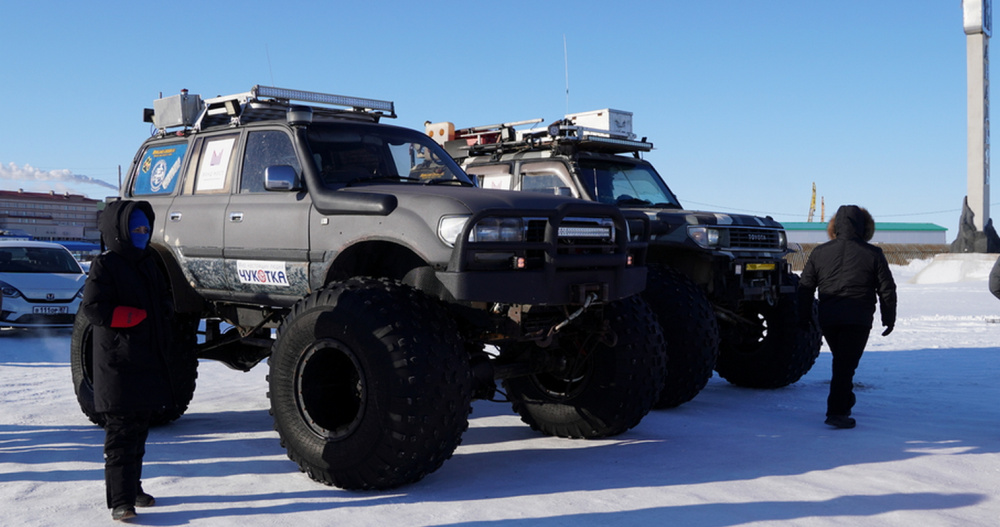 На Чукотке стартовал экстремальный автопробег из Анадыря до Певека