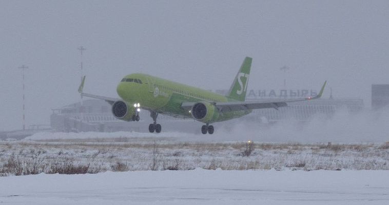 Полёты между Анадырем и Новосибирском возобновятся в апреле