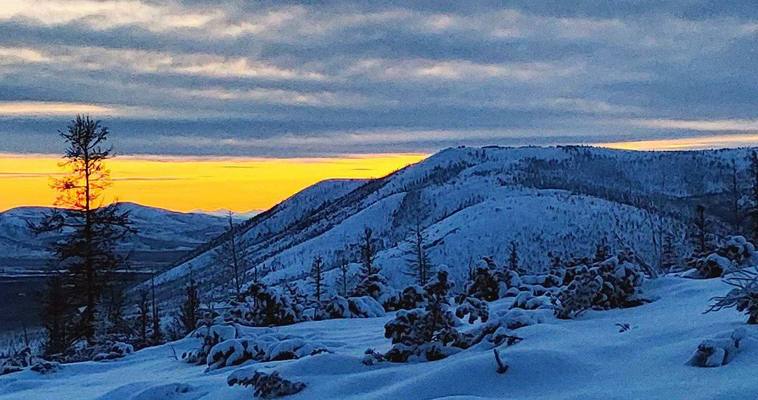 В западной части округа установились морозы до -43 градусов