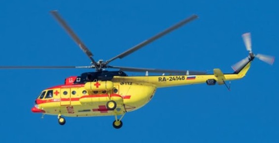 Первый рейс из Певека в Анадырь совершил новый вертолёт санавиации