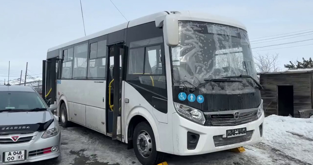 Новый пассажирский автобус пополнил парк билибинского муниципального автопредприятия
