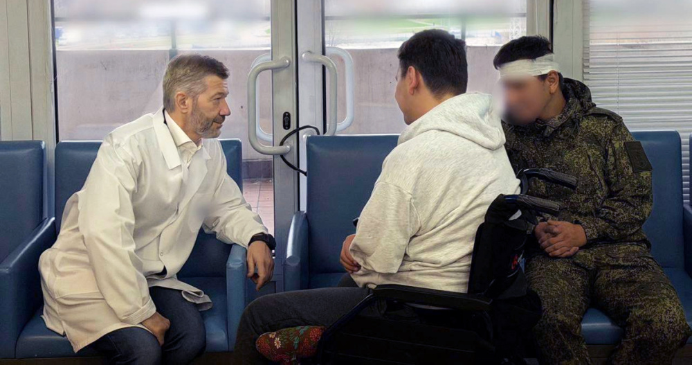 Участник спецоперации из Энмелена награжден Орденом Святого Георгия