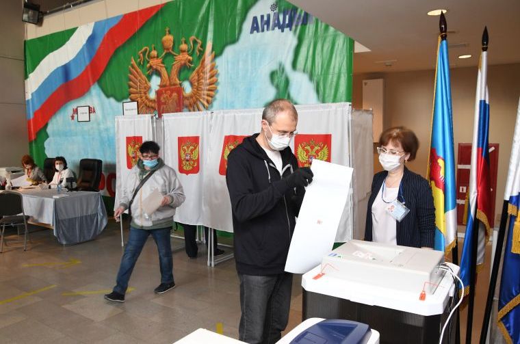 Губернатор Чукотки принял участие в выборах