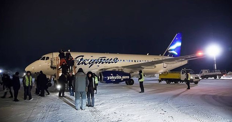 Пассажиров задержанных авиарейсов вывезли за несколько часов до Нового года