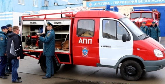 Добровольные пожарные Анадырского района получат машину первой помощи