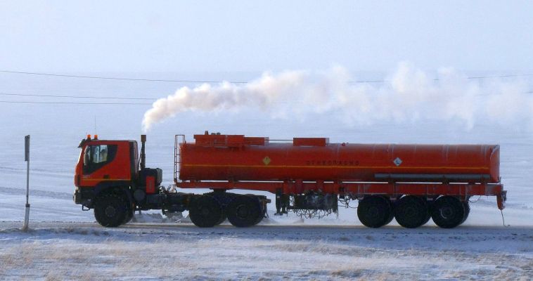 Зимний завоз топлива завершён на Чукотке