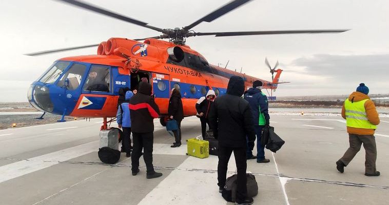 ЧукотАВИА откроет предварительную запись на вертолёты через Анадырский лиман