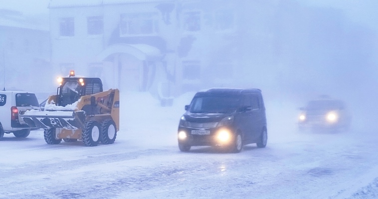 Метель прогнозируется в воскресенье на побережье Берингова моря 