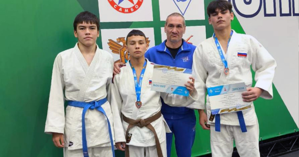 Две бронзовые медали завоевали чукотские дзюдоисты на турнире "Юный Динамовец"