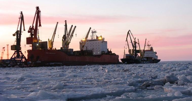 Ледокол &quot;Арктика&quot; завершил проводку каравана судов в Певек
