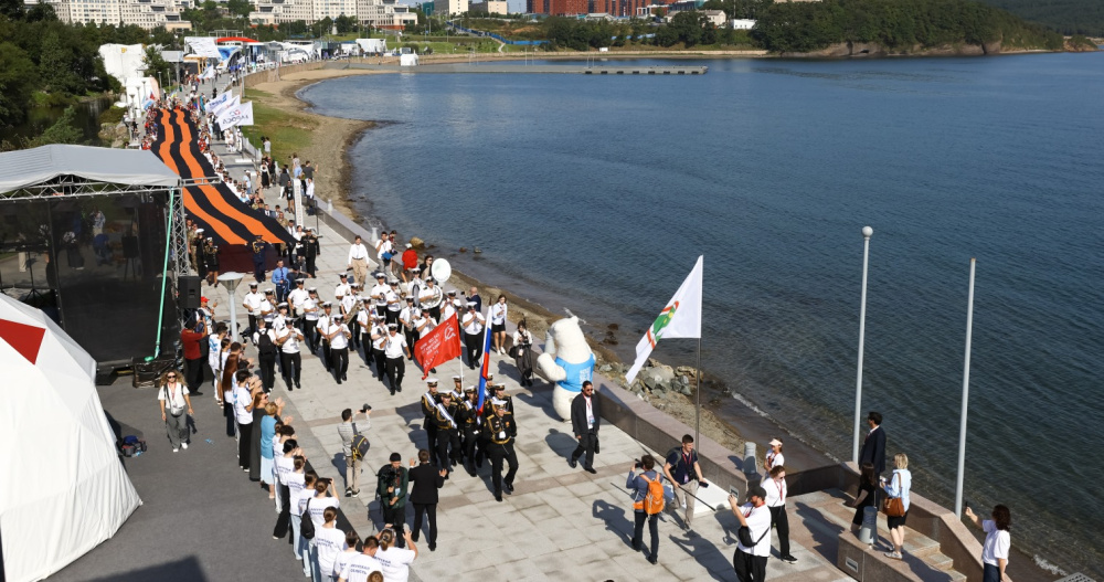 Церемония открытия "Улицы Дальнего Востока" началась с павильона Чукотки