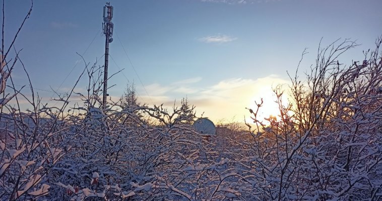 Мороз до -38 прогнозируется в среду в континентальной части округа