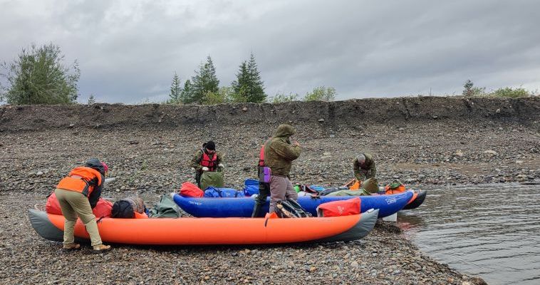 Сплав по реке Малый Анюй совершили члены Билибинского отделения РГО