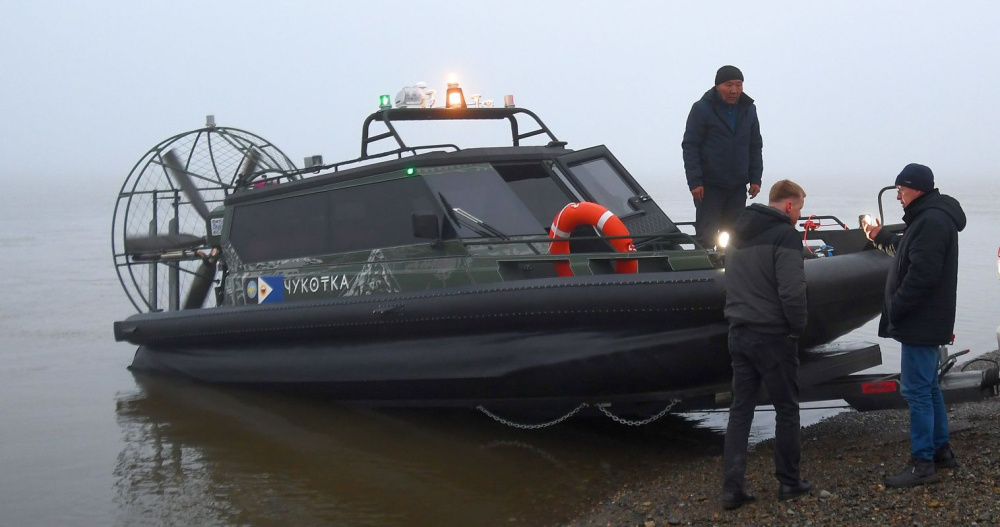 Аэролодки заменят теплоход &quot;Капитан Сотников&quot; на переправе через Анадырский лиман