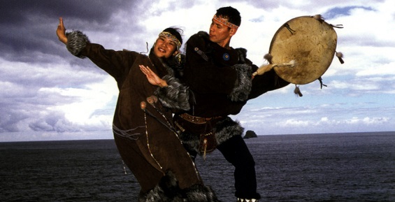 Большую гастрольную программу завершил чукотско-эскимосский ансамбль «Эргырон»