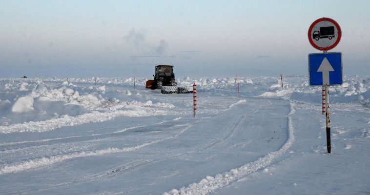В Билибинском районе открыли зимник до села Островное