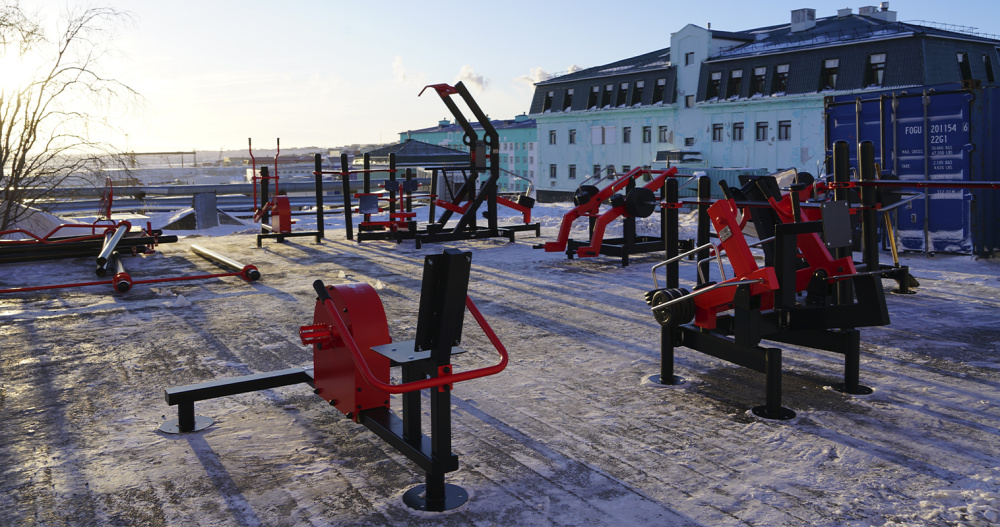 Первую площадку для сдачи нормативов ГТО обустраивают в Анадыре