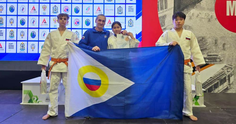 Чукотская дзюдоистка взяла "бронзу" на турнире за призы дальневосточного Деда Мороза