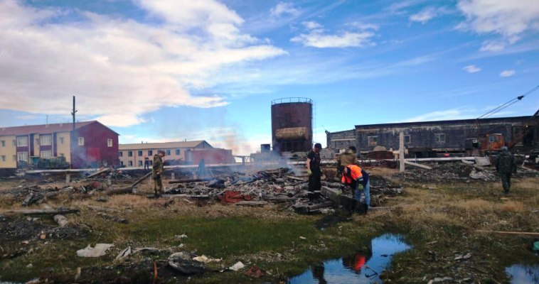 Около 10 тонн металла собрали жители села Рыркайпий в рамках проекта &quot;Чистая Арктика&quot;