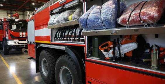 Уникальные пожарные машины доставят в Певек для обслуживания ПАТЭС &quot;Академик Ломоносов&quot;