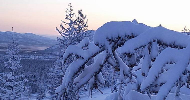 Ночью в континентальной части округа ударят морозы до -40°C