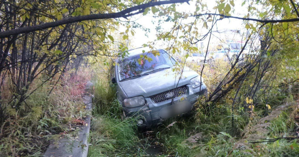 Житель Билибино попал в аварию на угнанном автомобиле