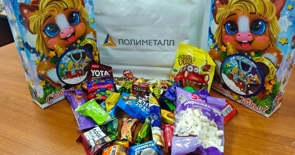 Ведущие горнодобывающие компании купили чукотским детям новогодние подарки