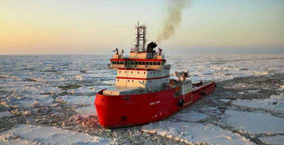 «Адмирал Макаров» возвращается из Арктики