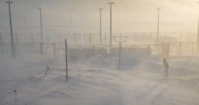 Ветер до 33 м/с ожидается в среду в МО Певек 