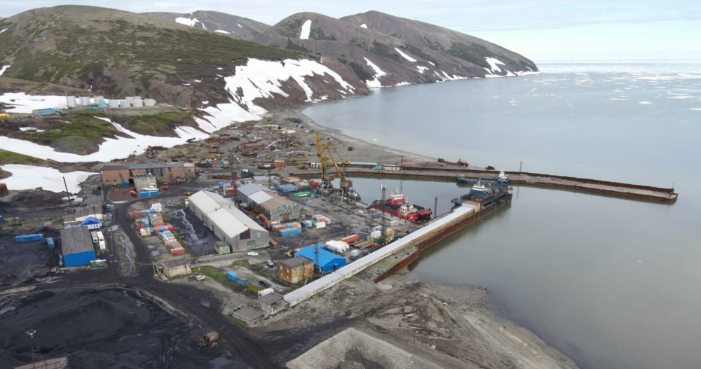 Морская навигация официально закрыта в бухте Угольная на Чукотке