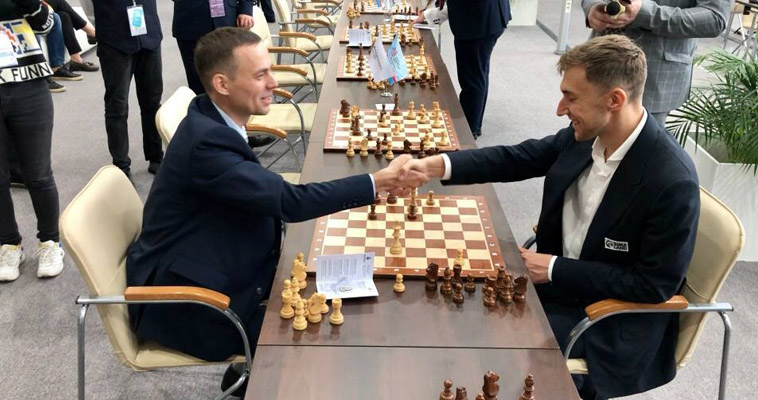 Чукотский шахматист признан лучшим на сеансе одновременной игры с гроссмейстером
