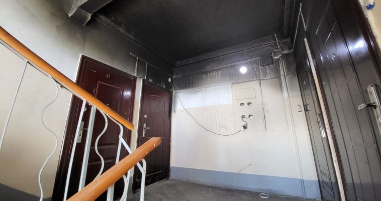 Жильцов пострадавшей от пожара многоэтажки в Анадыре обеспечили временным жильем
