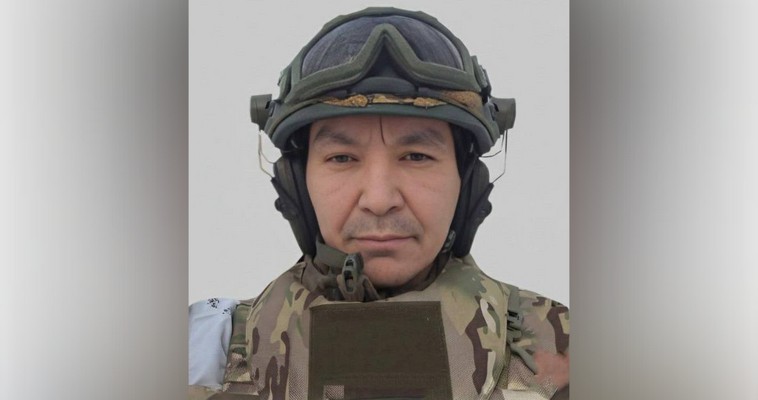 С погибшим на СВО земляком простились в селе Лаврентия