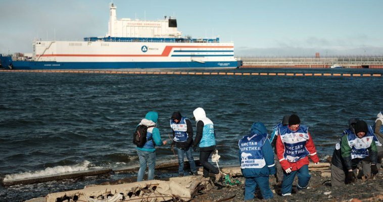 Около 30 тонн мусора собрали волонтеры движения &quot;Чистая Арктика&quot; в Певеке