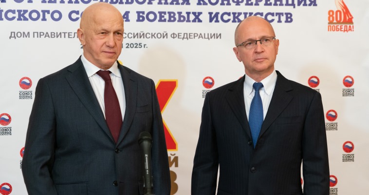 Трутнева и Кириенко переизбрали сопредседателями Российского Союза боевых искусств