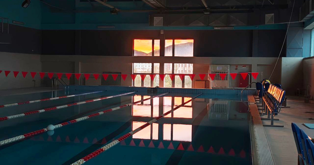 Бассейн в Билибино готовят к открытию после капремонта