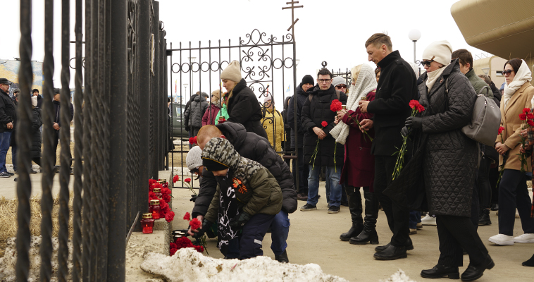 Акция памяти по погибшим мирным жителям Белгорода прошла в Анадыре