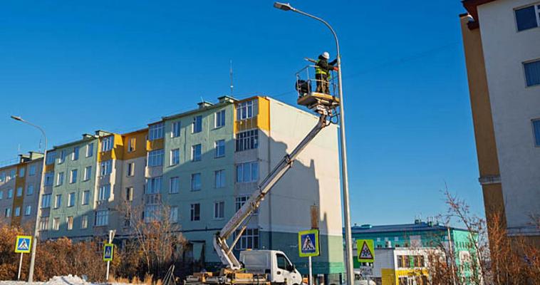Работу модернизированной системы уличного освещения оценили в столице Чукотки