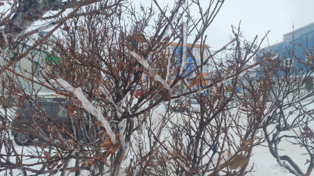 В среду в округе будет облачно и снежно